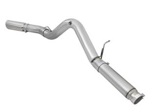 aFe - aFe Atlas Exhaust 5in DPF-Back Aluminized Steel w/ Polished Tips 16-17 GM Diesel Truck V8-6.6L (td) - 49-04081-P - Image 4