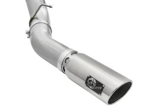 aFe - aFe Atlas Exhaust 5in DPF-Back Aluminized Steel w/ Polished Tips 16-17 GM Diesel Truck V8-6.6L (td) - 49-04081-P - Image 5