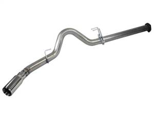 aFe - aFe LARGE Bore HD Exhausts DPF-Back SS-409 EXH DB Ford Diesel Trucks 11-12 V8-6.7L (td) - 49-13028 - Image 1