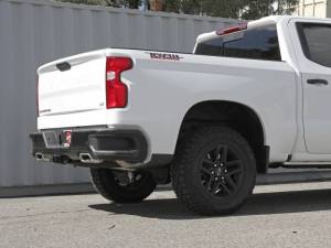 aFe - aFe Gemini XV 4in to Dual 3in 304 SS Cat-Back Exhaust w/ Cutout 19-21 GM Silverado/Sierra V8-6.2L - 49-34140 - Image 3