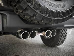 aFe - aFe Rebel Series 2.5in 304 SS Cat-Back Exhaust w/ Polished Tip 18-20 Jeep Wrangler (JL) - 49-38073-P - Image 2