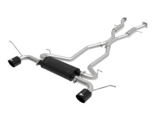 aFe Vulcan Series 2.5in 304SS Cat-Back Exhaust 11-20 Jeep Grand Cherokee (WK2) 5.7L w/ Black Tips - 49-38085-B