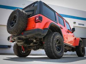aFe - aFe 20-21 Jeep Wrangler (JL) Large Bore-HD 3 IN 304 Stainless Steel DPF-Back Hi-Tuck Exhaust System - 49-38091 - Image 2