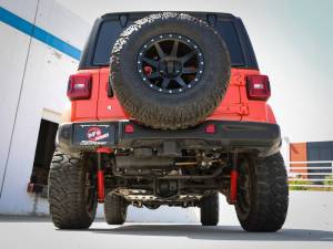 aFe - aFe 20-21 Jeep Wrangler (JL) Large Bore-HD 3 IN 304 Stainless Steel DPF-Back Hi-Tuck Exhaust System - 49-38091 - Image 3