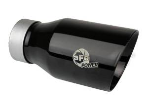 aFe - aFe 20-21 Jeep Wrangler Large Bore-HD 3in 304 Stainless Steel DPF-Back Exhaust System - Black Tip - 49-38092-B - Image 5