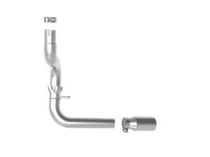 aFe - aFe 20-21 Jeep Wrangler Large Bore-HD 3in 304 Stainless Steel DPF-Back Exhaust System - Polished Tip - 49-38092-P - Image 6