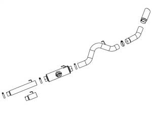 aFe - aFe MACHForce XP Exhaust 5in Cat-Back SS 04.5-07 Dodge Diesel Trucks L6-5.9L (td) - 49-42012 - Image 7