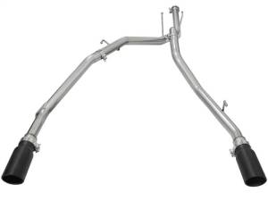 aFe - aFe MACHForce XP DPF-Back Exhaust 2.5in SS with Black Tips 2014 Dodge Ram 1500 V6 3.0L EcoDiesel - 49-42041-B - Image 2