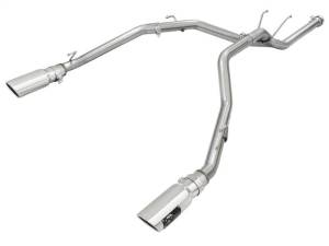 aFe MACHForce XP DPF-Back Exhaust 2.5in SS with Polished Tips 2014 Dodge Ram 1500 V6 3.0L EcoDiesel - 49-42041-P