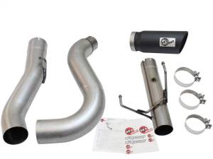 aFe - aFe MACHForce XP Exhaust Large Bore 5in DPF-Back SS 13-15 Dodge Trucks L6-6.7L (td) *Black Tip - 49-42051-1B - Image 5