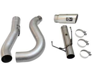 aFe - aFe MACHForce XP Exhaust Large Bore 5in DPF-Back SS 13-15 Dodge Trucks L6-6.7L (td) *Polish Tip - 49-42051-1P - Image 8