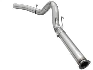 aFe - aFe MACHForce XP Exhaust 5in DPF-Back Stainless Steel Exhaust 2015 Ford Turbo Diesel V8 6.7L No Tip - 49-43064 - Image 5