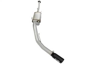 aFe - aFe MACHForce XP Exhaust 3in-3.5in SS Single Side Exit CB w/ Black Tips 15 Ford F150 V8 5.0L CC/SB - 49-43073-B - Image 5