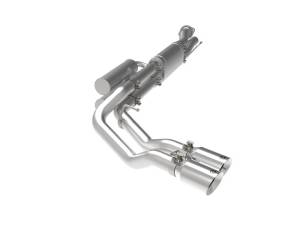 aFe Rebel Series 3in 409 SS Cat-Back Exhaust w/ Polish Tips 17-20 Ford F-250 V8 6.2L - 49-43117-P