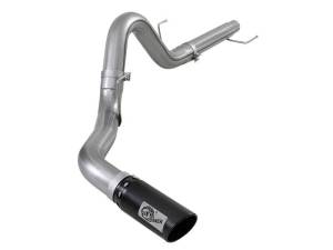 aFe 2021 Ford F-150 V6-3.0L (td) Large Bore 409 SS DPF-Back Exhaust System - 49-43143-B