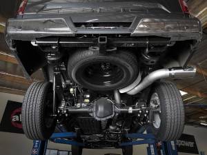 aFe - aFe 2021 Ford F-150 V6-3.0L (td) Large Bore 409 SS DPF-Back Exhaust System w/ Polished Tip - 49-43143-P - Image 5