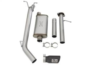 aFe - aFe Mach Force-XP Exhaust 3in CB SS 15-17 GM Colorado/Canyon 2.5L/3.6L Side Exit w/ Black Tip - 49-44058-B - Image 7