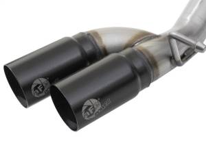 aFe - aFe Rebel Series CB 3in Middle Side Exit SS Exht w/ Black Tips 15-17 Chevy Colorado / GMC Canyon - 49-44061-B - Image 4