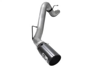 aFe LARGE BORE HD 3.5in DPF-Back SS Exhaust w/Black Tip 2016 GM Colorado/Canyon 2.8L (td) - 49-44064-B