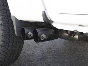 aFe - aFe Rebel Series DPF-Back 3in Side Exit SS Exhaust w/ IC Black Tip 2016 GM Colorado/Canyon 2.8L (td) - 49-44065-B - Image 2