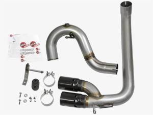 aFe - aFe Rebel Series DPF-Back 3in Side Exit SS Exhaust w/ IC Black Tip 2016 GM Colorado/Canyon 2.8L (td) - 49-44065-B - Image 3
