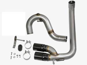 aFe - aFe Rebel Series DPF-Back 3in Side Exit SS Exhaust w/ IC Black Tip 2016 GM Colorado/Canyon 2.8L (td) - 49-44065-B - Image 7
