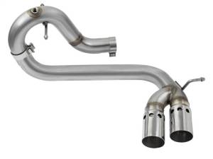 aFe - aFe Rebel Series DPF-Back 3in Side Exit SS Exhaust w/ IC Polished Tips 2016 GM Colorado/Canyon 2.8L - 49-44065-P - Image 5