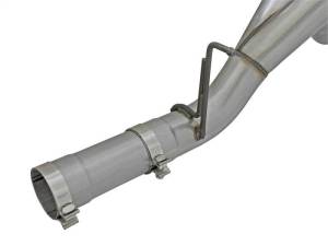 aFe - aFe LARGE Bore HD 4in Dual DPF-Back SS Exhaust w/Black Tip 16-17 GM Diesel Truck V8-6.6L (td) LML - 49-44080-B - Image 5