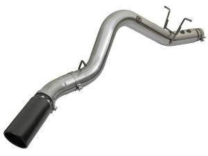 aFe - aFe LARGE BORE HD 4in 409-SS DPF-Back Exhaust w/Black Tip 2017 GM Duramax V8-6.6L (td) L5P - 49-44085-B - Image 3