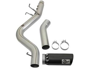 aFe - aFe LARGE BORE HD 4in 409-SS DPF-Back Exhaust w/Black Tip 2017 GM Duramax V8-6.6L (td) L5P - 49-44085-B - Image 8