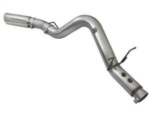 aFe - aFe LARGE BORE HD 5in 409-SS DPF-Back Exhaust w/Polished Tip 2017 GM Duramax V8-6.6L (td) L5P - 49-44085-P - Image 3