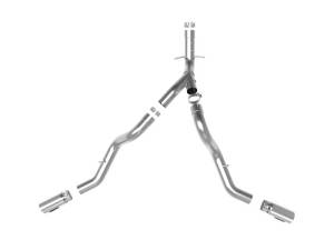 aFe - aFe Large Bore-HD 4in 409SS DPF-Back Exhaust System w/Polished Tips 20 GM Diesel Trucks V8-6.6L - 49-44126-P - Image 6