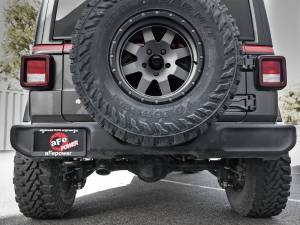 aFe - aFe MACH Force-Xp 2.5in 409SS Catback High-Tuck Exhaust 18-21 Jeep (JL) 3.6L 4-Door - Black Tip - 49-48065-1B - Image 2