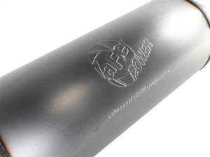 aFe - aFe MACHForce XP Exhausts Mufflers SS-409 EXH Muffler 5 ID In/Out 8 Dia - 49-91012 - Image 3
