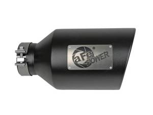 aFe - aFe Power MACH Force-Xp 409 Stainless Steel Clamp-on Exhaust Tip Black - 49T40801-B15 - Image 2
