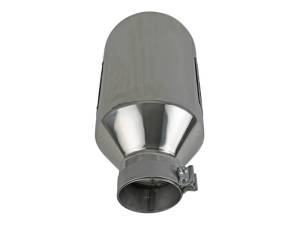 aFe - aFe Power MACH Force-Xp 304 Stainless Steel Clamp-on Exhaust Tip - Polished - 49T40801-P15 - Image 4