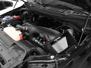 aFe - aFe MagnumFORCE Pro DRY S Stage-2 Intake System 16 Ford F-150 EcoBoost V6-2.7L/3.5L (tt) - 51-32642-1B - Image 2