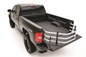 AMP Research - AMP Research 2007-2017 Chevrolet Silverado Standard Bed Bedxtender - Silver - 74805-00A - Image 5