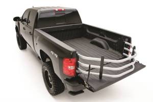 AMP Research - AMP Research 2007-2017 Chevrolet Silverado Standard Bed Bedxtender - Silver - 74805-00A - Image 8