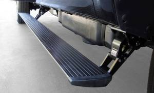 AMP Research - AMP Research 2015-2016 GM 2500/3500HD w/DEF Tank Double/Crew Cab PowerStep Plug N Play - Black - 76147-01A - Image 1