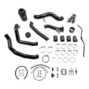 Wehrli Custom Fabrication 2001-2004 LB7 Duramax S300 Single Turbo Install Kit - WCF100478