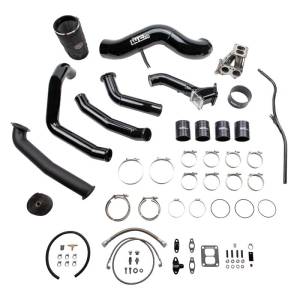 Wehrli Custom Fabrication - Wehrli Custom Fabrication 2001-2004 LB7 Duramax S400 Single Turbo Install Kit - WCF100489 - Image 1