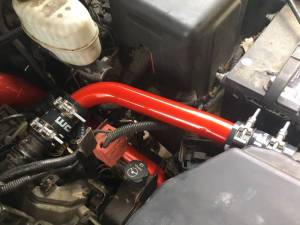 Wehrli Custom Fabrication - Wehrli Custom Fabrication 2001-2005 LB7 / LLY Duramax Upper Coolant Pipe - WCF100860 - Image 3