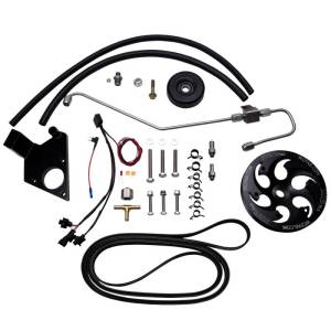 Wehrli Custom Fabrication - Wehrli Custom Fabrication 2011-2016 LML Duramax Twin CP3 Kit Black Anodized Pulley - WCF100234 - Image 1