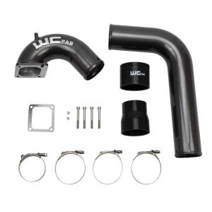 Wehrli Custom Fabrication 2003-2007 5.9L Cummins 3.5" High Flow Intake Horn & Intercooler Pipe Kit - WCF100528