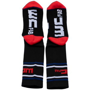 Wehrli Custom Fabrication - Wehrli Custom Fabrication WCFab X FUEL Black Crew Socks - WCF100051 - Image 3