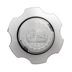 Wehrli Custom Fabrication - Wehrli Custom Fabrication 2001-2024 GM Billet Aluminum Oil Fill Cap, Clear Anodized - WCF100442 - Image 3