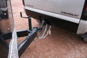 Big Hitch Products - BHP 01-10 GM 2500 / 3500 BEHIND Roll Pan 2 inch Hidden Receiver Hitch - BHP1001, BHP1027 - Image 4