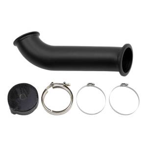 Wehrli Custom Fabrication Cummins 4" High Mount S400 Down Pipe - WCF100262