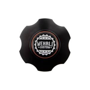 Wehrli Custom Fabrication - Wehrli Custom Fabrication 1998.5-2023 Cummins Billet Aluminum Oil Fill Cap, Black Anodized - WCF100395 - Image 2